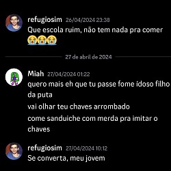 eu sendo legal